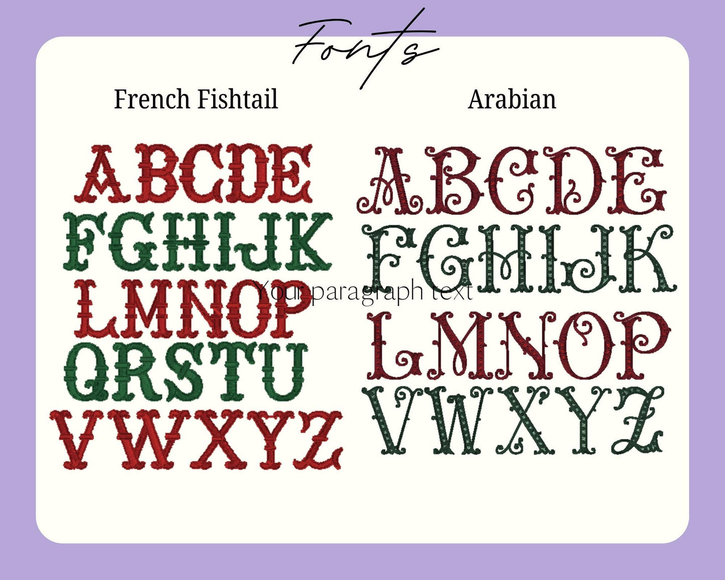 Christmas Wreath Sash – Embroidered Nutcracker | Holiday Door Decor